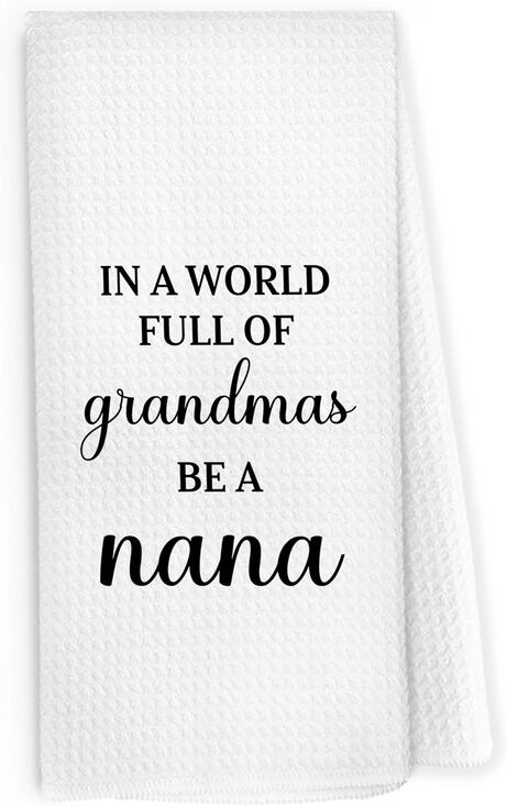 Pugwak Other - Pugwak Nana Kitchen Dish Towel 16x24 Grandma Gift Decorative Tea Towel New